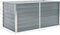vidaXL - Plantenbak - verhoogd - 160x80x77 - cm - gegalvaniseerd - staal - grijs