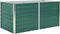 vidaXL - Plantenbak - verhoogd - 160x80x77 - cm - gegalvaniseerd - staal - groen