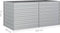 vidaXL - Plantenbak - verhoogd - 160x80x77 - cm - gegalvaniseerd - staal - zilver