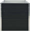 vidaXL - Plantenbak - verhoogd - 160x80x77 - cm - gegalvaniseerd - staal - antraciet