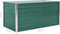 vidaXL - Plantenbak - verhoogd - 160x80x77 - cm - gegalvaniseerd - staal - groen