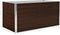 vidaXL - Plantenbak - verhoogd - 160x80x77 - cm - gegalvaniseerd - staal - bruin