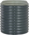 vidaXL - Plantenbak - verhoogd - 160x80x81 - cm - gegalvaniseerd - staal - grijs