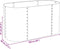 vidaXL - Plantenbak - verhoogd - 160x80x81 - cm - gegalvaniseerd - staal - zilver