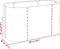 vidaXL - Plantenbak - verhoogd - 160x80x81 - cm - gegalvaniseerd - staal - grijs