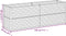 vidaXL - Plantenbak - verhoogd - 196x50x69 - cm - cortenstaal