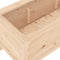 vidaXL - Plantenbak - verhoogd - 199,5x40x39 - cm - massief - grenenhout