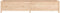 vidaXL - Plantenbak - verhoogd - 199,5x40x39 - cm - massief - grenenhout