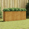 vidaXL - Plantenbak - verhoogd - 200x40x80 - cm - cortenstaal