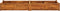 vidaXL - Plantenbak - verhoogd - 200x50x25 - cm - acaciahout