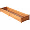 vidaXL - Plantenbak - verhoogd - 200x50x25 - cm - acaciahout