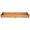 vidaXL - Plantenbak - verhoogd - 200x50x25 - cm - acaciahout