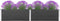 vidaXL - Plantenbak - verhoogd - 200x50x54 - cm - HKC - grijs
