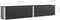 vidaXL - Plantenbak - verhoogd - 200x50x54 - cm - HKC - grijs