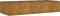 vidaXL - Plantenbak - verhoogd - 200x80x40 - cm - cortenstaal