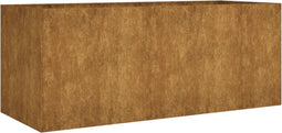 vidaXL - Plantenbak - verhoogd - 200x80x80 - cm - cortenstaal