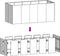 vidaXL - Plantenbak - verhoogd - 200x80x80 - cm - cortenstaal