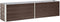 vidaXL - Plantenbak - verhoogd - 240x40x45 - cm - gegalvaniseerd - staal - bruin