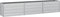 vidaXL - Plantenbak - verhoogd - 240x40x45 - cm - gegalvaniseerd - staal - zilver