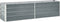 vidaXL - Plantenbak - verhoogd - 240x40x45 - cm - gegalvaniseerd - staal - grijs