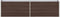 vidaXL - Plantenbak - verhoogd - 240x40x45 - cm - gegalvaniseerd - staal - bruin