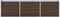 vidaXL - Plantenbak - verhoogd - 240x40x45 - cm - gegalvaniseerd - staal - bruin