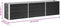 vidaXL - Plantenbak - verhoogd - 240x40x45 - cm - gegalvaniseerd - staal - antraciet