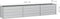 vidaXL - Plantenbak - verhoogd - 240x40x45 - cm - gegalvaniseerd - staal - zilver