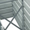 vidaXL - Plantenbak - verhoogd - 240x40x45 - cm - gegalvaniseerd - staal - groen