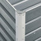 vidaXL - Plantenbak - verhoogd - 240x40x45 - cm - gegalvaniseerd - staal - grijs