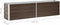 vidaXL - Plantenbak - verhoogd - 240x40x45 - cm - gegalvaniseerd - staal - bruin