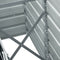 vidaXL - Plantenbak - verhoogd - 240x40x45 - cm - gegalvaniseerd - staal - antraciet