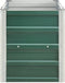 vidaXL - Plantenbak - verhoogd - 240x40x45 - cm - gegalvaniseerd - staal - groen