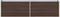 vidaXL - Plantenbak - verhoogd - 240x40x45 - cm - gegalvaniseerd - staal - bruin