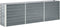 vidaXL - Plantenbak - verhoogd - 240x40x77 - cm - gegalvaniseerd - staal - grijs
