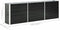 vidaXL - Plantenbak - verhoogd - 240x40x77 - cm - gegalvaniseerd - staal - antraciet