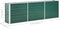 vidaXL - Plantenbak - verhoogd - 240x40x77 - cm - gegalvaniseerd - staal - groen