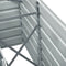 vidaXL - Plantenbak - verhoogd - 240x40x77 - cm - gegalvaniseerd - staal - antraciet