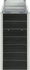 vidaXL - Plantenbak - verhoogd - 240x40x77 - cm - gegalvaniseerd - staal - antraciet
