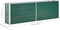 vidaXL - Plantenbak - verhoogd - 240x40x77 - cm - gegalvaniseerd - staal - groen