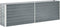 vidaXL - Plantenbak - verhoogd - 240x40x77 - cm - gegalvaniseerd - staal - grijs