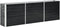 vidaXL - Plantenbak - verhoogd - 240x40x77 - cm - gegalvaniseerd - staal - antraciet