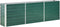 vidaXL - Plantenbak - verhoogd - 240x40x77 - cm - gegalvaniseerd - staal - groen