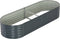 vidaXL - Plantenbak - verhoogd - 240x80x44 - cm - gegalvaniseerd - staal - grijs