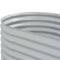 vidaXL - Plantenbak - verhoogd - 240x80x44 - cm - gegalvaniseerd - staal - zilver