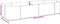 vidaXL - Plantenbak - verhoogd - 240x80x44 - cm - gegalvaniseerd - staal - grijs