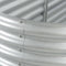 vidaXL - Plantenbak - verhoogd - 240x80x44 - cm - gegalvaniseerd - staal - zilver