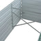 vidaXL - Plantenbak - verhoogd - 240x80x45 - cm - gegalvaniseerd - staal - groen