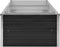 vidaXL - Plantenbak - verhoogd - 240x80x45 - cm - gegalvaniseerd - staal - antraciet
