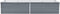 vidaXL - Plantenbak - verhoogd - 240x80x45 - cm - gegalvaniseerd - staal - grijs